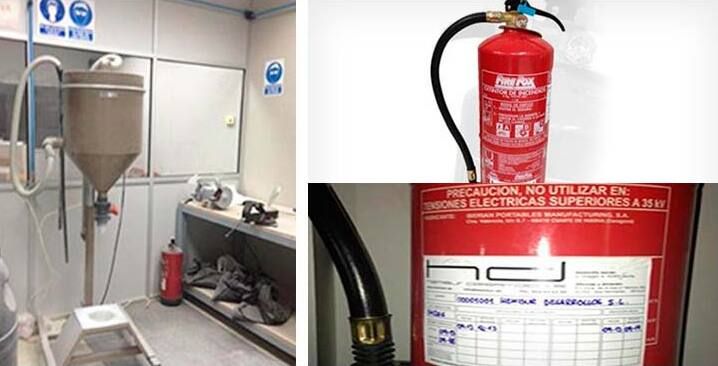 Hemisur Desarrollos S.L. servicio de venta de extintores